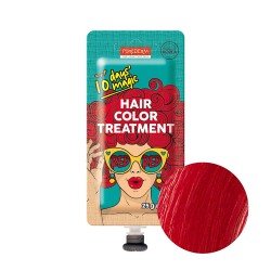 Purederm 10Days' Magic Hair Color Treatment Red 25G |Veela