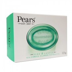 Pears Pure & Gentle Soap With Mint Extracts 125g |Veela