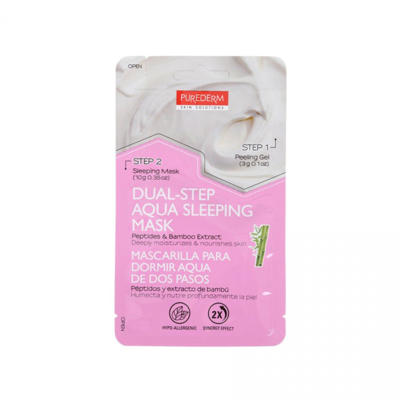 Purederm Dual Step Aqua Sleeping Mask Peptides & Bamboo Extrac | فييلا ...
