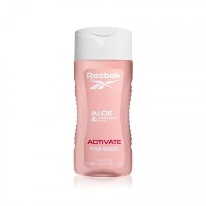Reebok Women Shower Gel Activate Your Sense Aloe & Orange Blossom 250 ml Reebok Women Shower Gel Activate Your Sense Aloe & Orange Blossom 250 ml