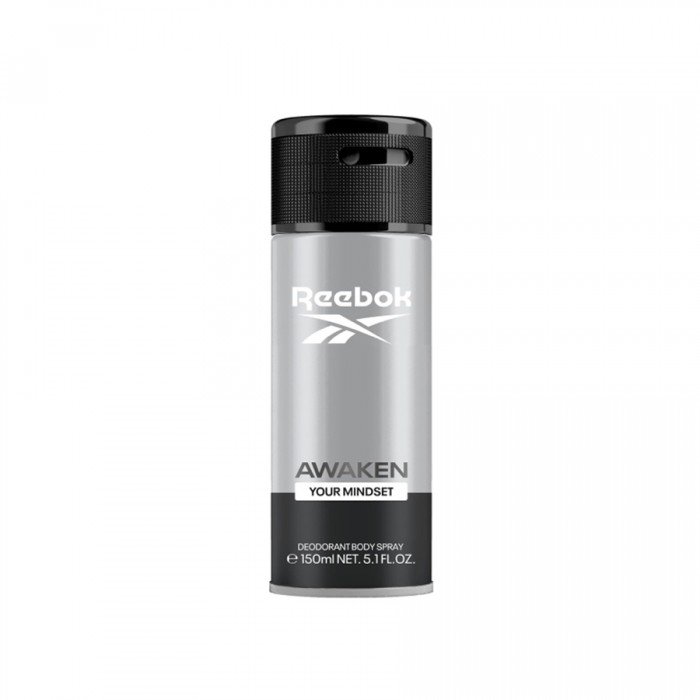 Reebok Deodorant Body Spray Awakeen Your Mindset 150ml Reebok Deodorant Body Spray Awakeen Your Mindset 150ml