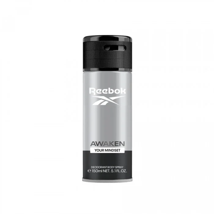 Reebok Deodorant Body Spray Awakeen Your Mindset 150ml Reebok Deodorant Body Spray Awakeen Your Mindset 150ml