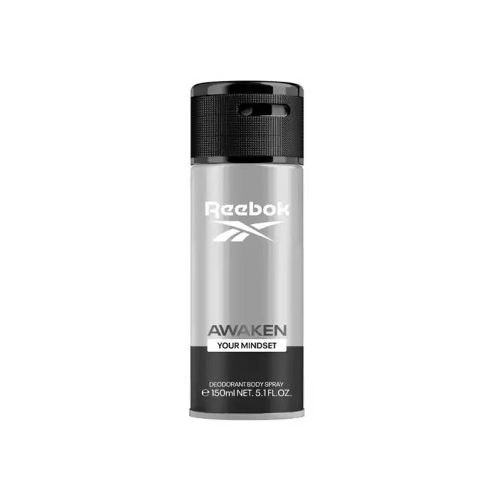 Reebok Deodorant Body Spray Awakeen Your Mindset 150ml Reebok Deodorant Body Spray Awakeen Your Mindset 150ml