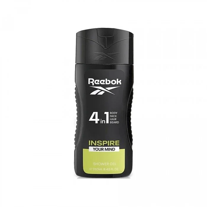 Reebok Mens Shower Gel 4in1 Inspire Your Mind 250 ml Reebok Mens Shower Gel 4in1 Inspire Your Mind 250 ml
