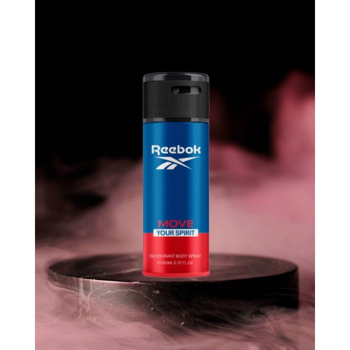 Reebok Deodorant Body Spray Move Your Spirit 150ml Reebok Deodorant Body Spray Move Your Spirit 150ml