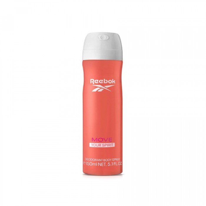 Reebok Ladies Move Your Spirit Deodorant Body Spray 150ml Reebok Ladies Move Your Spirit Deodorant Body Spray 150ml