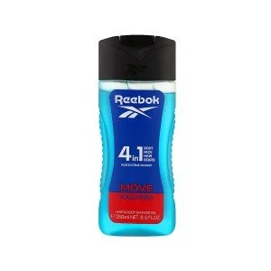 Reebok Men's Shower Gel 4in1 Cool Your Body With Aloe & Citrus Extract 250 ml
