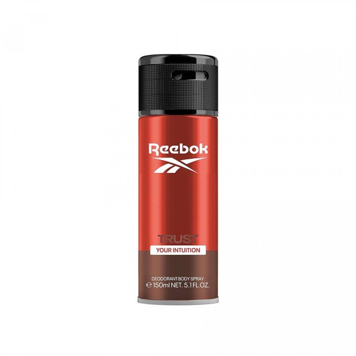 Reebok Deodorant Body Spray Trust Your Intuition 150ml Reebok Deodorant Body Spray Trust Your Intuition 150ml