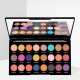 Show your true colors with this beautifully bold palette. 24 matte and shimmer pigmented shades, from warm bronze and neutral tones to pops of canary yellow, fuchsia pink, and turquoise hues. Get creative with this kale | Veela Beauty Show your true colors with this beautifully bold palette |
