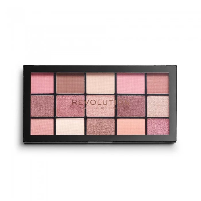 Revolution - Reloaded Eyeshadow Palette - Provocative -Revolution Reloaded Collection. -An eyeshadow palette with a perfect blend of 15 colors. -It has brown and beige bases, mixed with shimmering gold and burgundy and b | Veela Beauty Revolution - Reloaded Eyeshadow Palette - Provocative | Veela Beauty