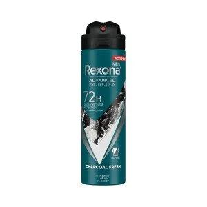 Rexona Men Advanced Protection 72H+ Antiperspirant Deodorant Charcoal Clean Spray 150ML Rexona Men Advanced Protection 72H+ Antiperspirant Deodorant Charcoal Clean Spray 150ML