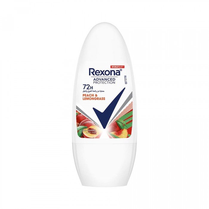 Rexona Peach & Lemongrass Women Anti Perspirant Roll On 50ml
Product Description:Experience unstoppable freshness and