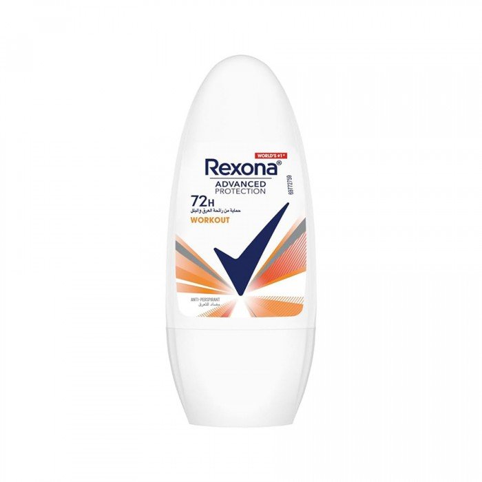 Rexona Antiperspirant Deodorant Roll-on For Women Advanced Protection 72H Workout 50Ml