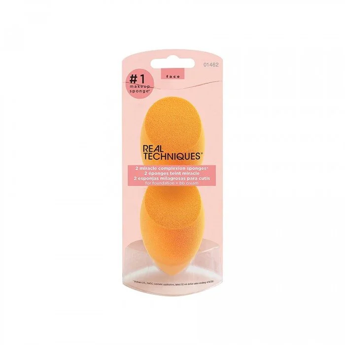 Real Techniques Face Miracle Complexion Sponge Pack of 2 |