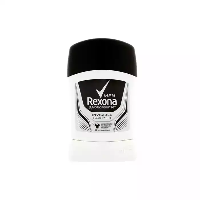Rexona Men Invisible Black White 50 ml | فييلا Rexona Men Invisible Black White 50 ml | فييلا