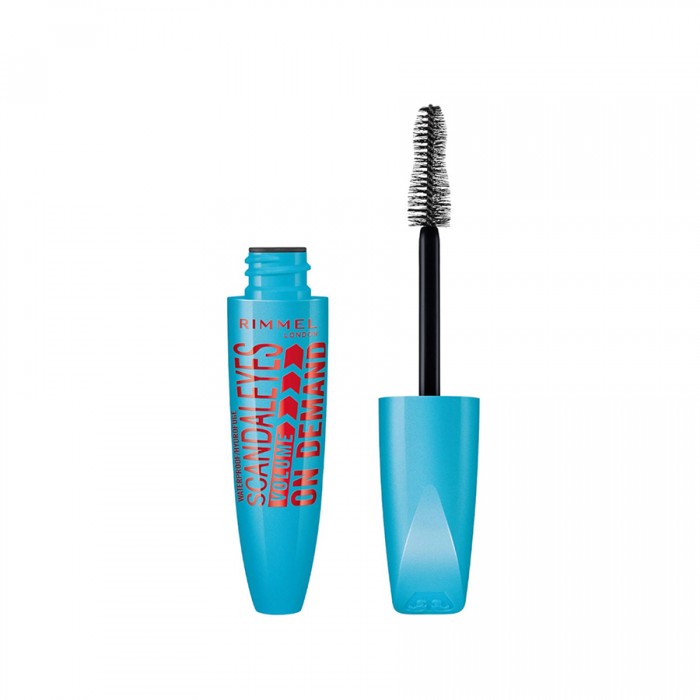 Rimmel London Scandaleyes Volume On Demand Waterproof Mascara Black
It thickens and lengthens eyelashes
It is stable for a long time
Not lumpy and peeling off
It is easy to use
Gives your eyes an attractive, radiant look | Veela Beauty Rimmel London Scandaleyes Volume On Demand Waterproof