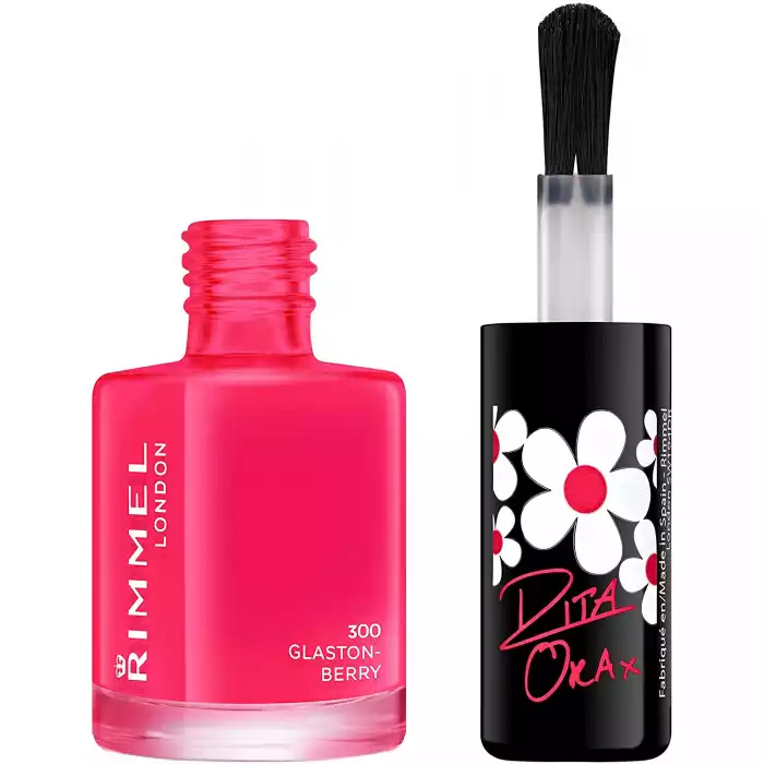 Rimmel London Super Shine Nail Polish 300 Glaston Berry
It has a high glossy finish
Dries fast in 60 seconds
It is stable for up to 10 days
Gives your nails a beautiful look
It is easy to use. | Veela Beauty Rimmel London Super Shine Nail Polish 300 Glaston Berry
It