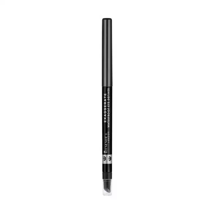 Rimmel London Exaggerate Eye Pencil With Built In Smudger 261 Noir
It is a high-precision eyeliner pen
It is stable for up to 24 hours
It is characterized by its light formula
It does not cause any irritation to the eyes | Veela Beauty Rimmel London Exaggerate Eye Pencil With Built In Smudger