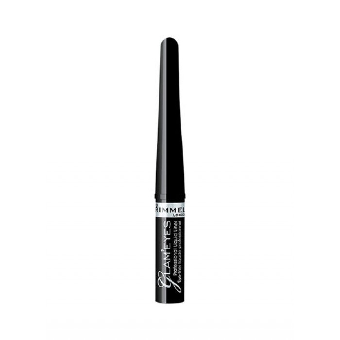 Rimmel London Glameyes Eyeliner 01 Black Glamour
It has a long lasting hold
Black Glamor is a very deep black shade
It has a liquid texture
Gives your eyes an attractive and bold look
Suitable for sensitive eyes
It is ea | Veela Beauty Rimmel London Glameyes Eyeliner 01 Black Glamour
It has a