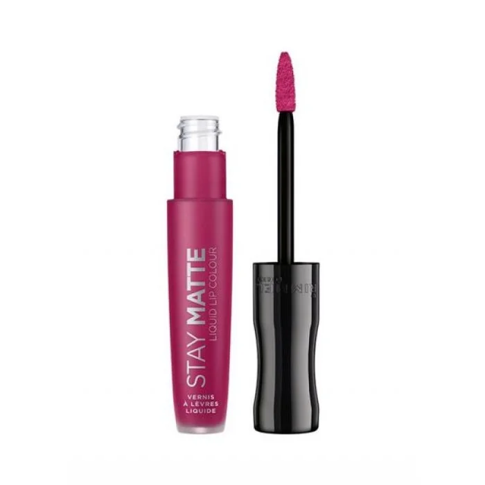 Rimmel London Stay Matte Liquid Lipstick Heartbeat 820 5.5 ml It has a creamy texture
Moisturizes your lips and prevents chapped lips
It gives you a beautiful glowing look
It is stable for a long time
It is easy to use. | Veela Beauty Rimmel London Stay Matte Liquid Lipstick Heartbeat 820 5 |