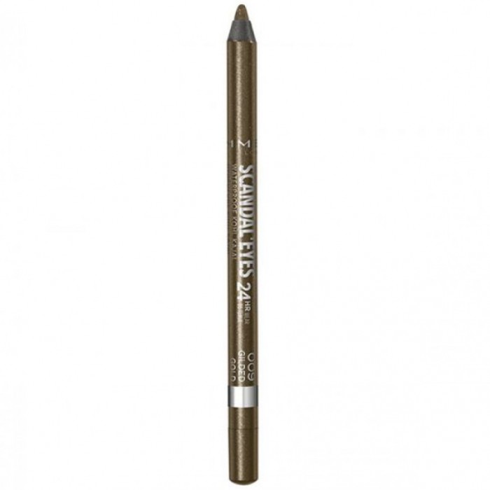 Rimmel ScandalEyes Waterproof Kohl Kajal 009 Gilded Gold Rimmel ScandalEyes Waterproof Kohl Kajal 009 Gilded Gold