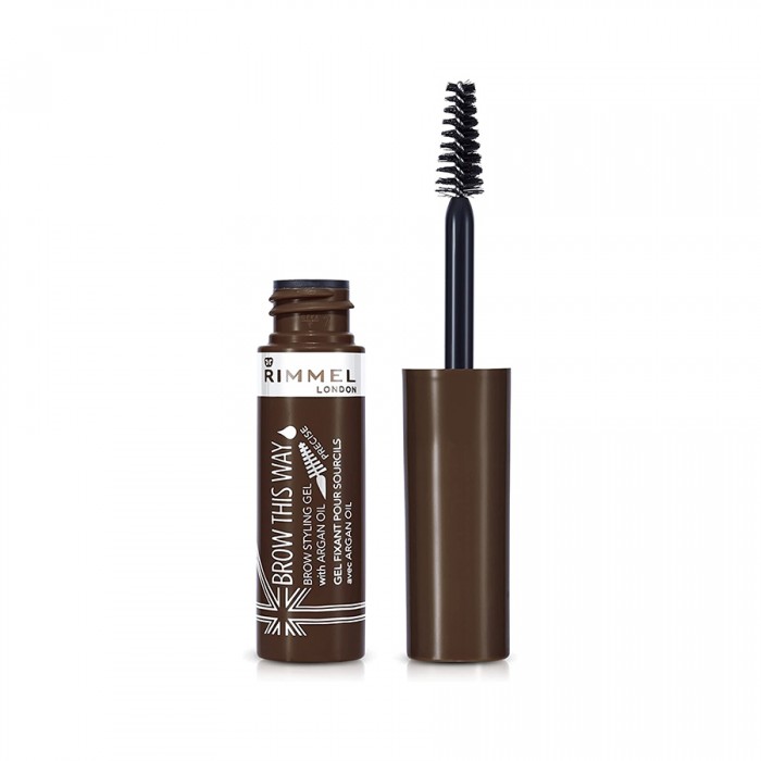 Rimmel London Brow This Way Gel 003 Brown Features a Rimmel London Brow This Way Gel 003 Brown Features a