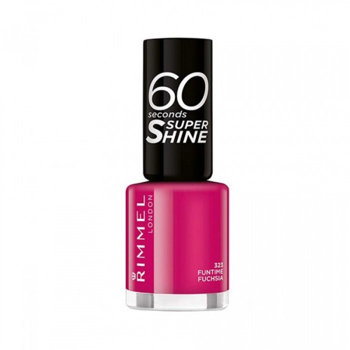 Rimmel London Super Shine Nail Polish Fun time Fuchsia
It