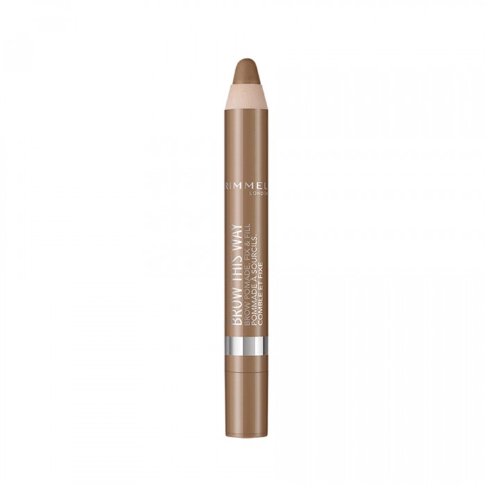 Rimmel London Brow This Way Brow Pomade Medium 002
Creamy