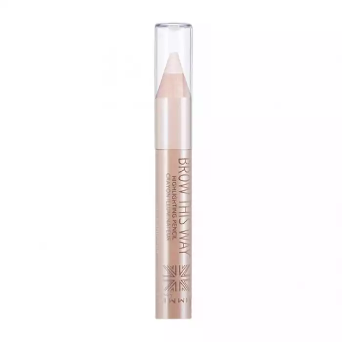 Rimmel London Brow This Way Highlighting Pencil 002 Gold Shimmer
Offers an ultra-smooth finish which blends easily for instant glow.
Glides on smoothly to provide seamless coverage that does not crease.
Rich pigment rend | Veela Beauty Rimmel London Brow This Way Highlighting Pencil 002 Gold