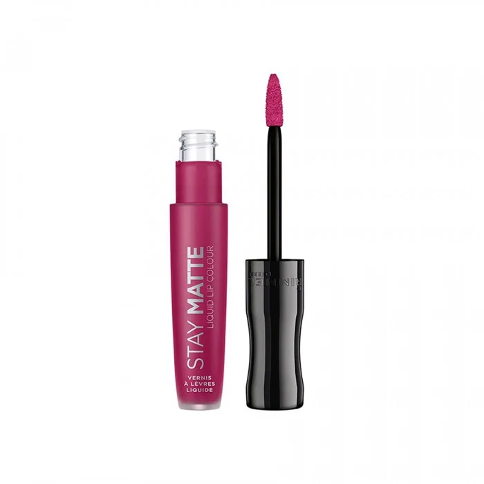 Rimmel London Stay Matte Liquid Lipstick Heartbeat 820 5.5 ml It has a creamy texture
Moisturizes your lips and prevents chapped lips
It gives you a beautiful glowing look
It is stable for a long time
It is easy to use. | Veela Beauty Rimmel London Stay Matte Liquid Lipstick Heartbeat 820 5 |