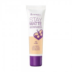 Rimmel London Stay Matte Liquid Mousse Foundation Ivory 100