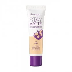 Rimmel London Stay Matte Liquid Mousse Foundation Ivory 100