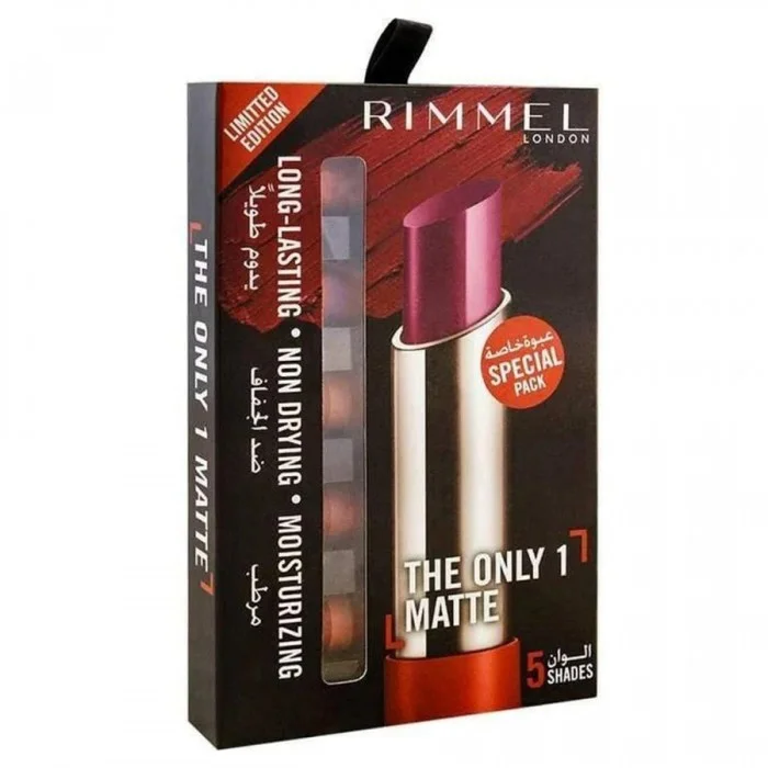 مجموعة أحمر شفاه The Only 1 Matte Special 5 مجموعة أحمر شفاه The Only 1 Matte Special 5