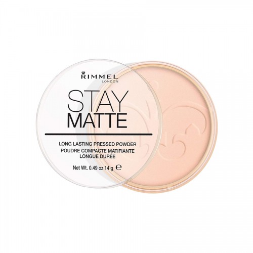 Rimmel Stay Matte Pressed Powder Shade 002 Pink Blossom Rimmel Stay Matte Pressed Powder Shade 002 Pink Blossom