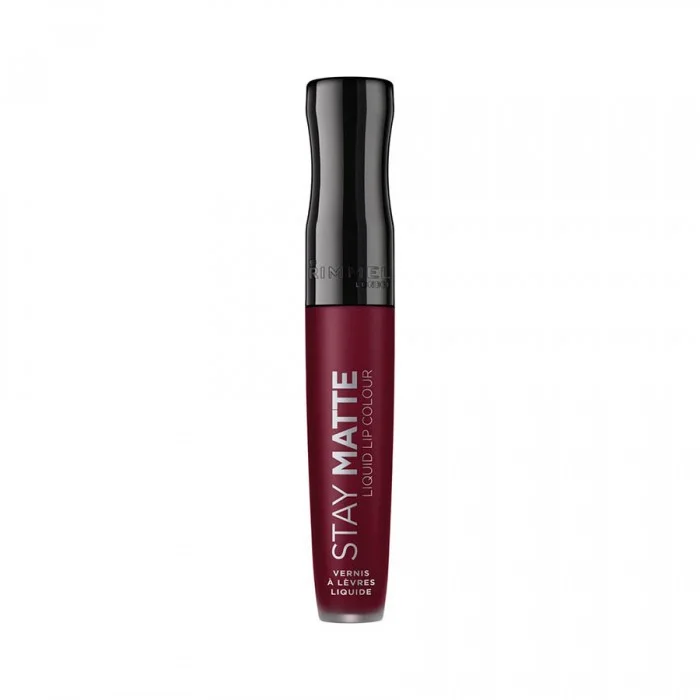 Rimmel London Stay Matte Liquid Lip Colour 810 Plum This Show -Stay Matte LiquidLip Colour is a liquid lipstick with high-intensity colour, velvety matte finish, and a long-lasting, comfortable wear. -Boldness that stay | Veela Beauty Rimmel London Stay Matte Liquid Lip Colour 810 Plum This