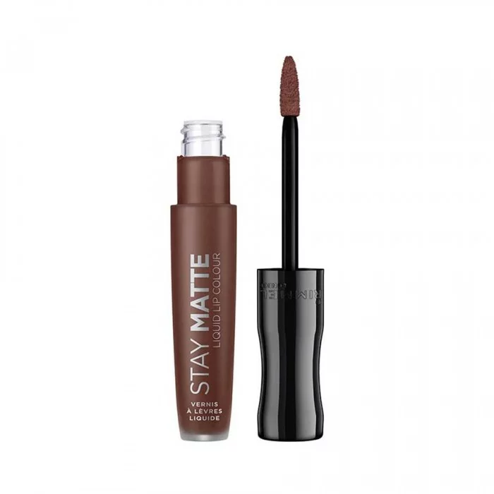 Rimmel London Stay Matte Liquid Lip Colour 810 Plum This Show -Stay Matte LiquidLip Colour is a liquid lipstick with high-intensity colour, velvety matte finish, and a long-lasting, comfortable wear. -Boldness that stay | Veela Beauty Rimmel London Stay Matte Liquid Lip Colour 810 Plum This