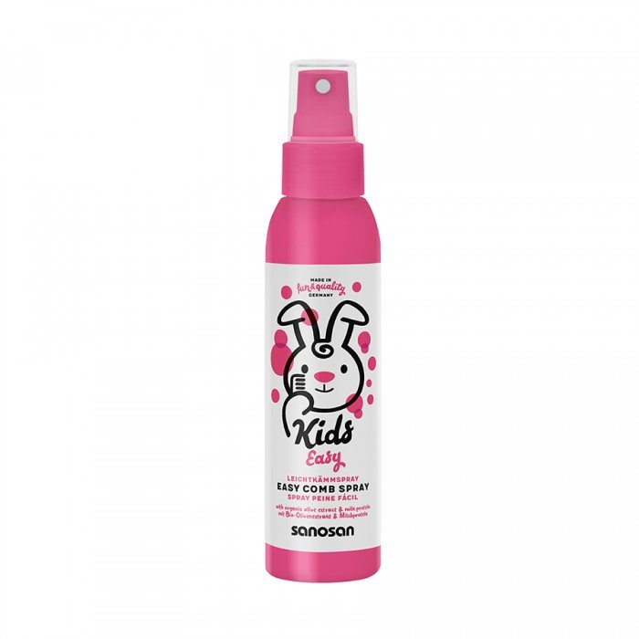 Sanosan Easy comb spray kids 125ml
Without microplastics, SLS / SLES, parabens, silicones and paraffin oil
Valuable care formula with organic olive extract, milk protein and particularly nourishing ingredients.
The sanos | Veela Beauty Sanosan Easy comb spray kids 125ml
Without microplastics, SLS / SLES, parabens, silicones and paraffin oil
Valuable care formula with organic olive extract, milk protein and particularly nourishing ingredients New Mums | Veela Beauty