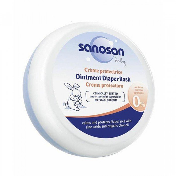 Sanosan Diaper Rash Cream For Baby 150ml
Calms and protects diaper area.
The care recipe with a natural active substance combination of zinc oxide, organic olive oil and milk protein soothes irritated infant skin. Sanosa | Veela Beauty Sanosan Diaper Rash Cream For Baby 150ml
Calms and protects diaper area New Mums | Veela Beauty