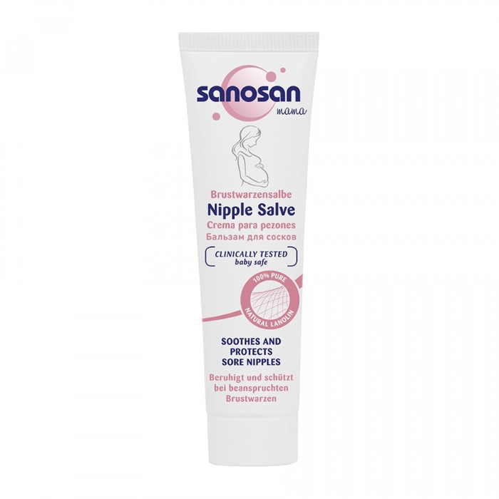 Sanosan Mama Nipple Salve Cream 30ml
Sanosan mama Nipple Salve is made of 100% pure.
Helps the skin to restore its natural fat and moisture levels.
Soothing ointment for sore nipples.
Free from fragrances and dyes, witho | Veela Beauty Sanosan Mama Nipple Salve Cream 30ml
Sanosan mama Nipple Salve is made of 100% pure New Mums | Veela Beauty