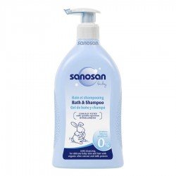 Sanosan Bath And Shampoo For Baby 500Ml |Veela Beauty