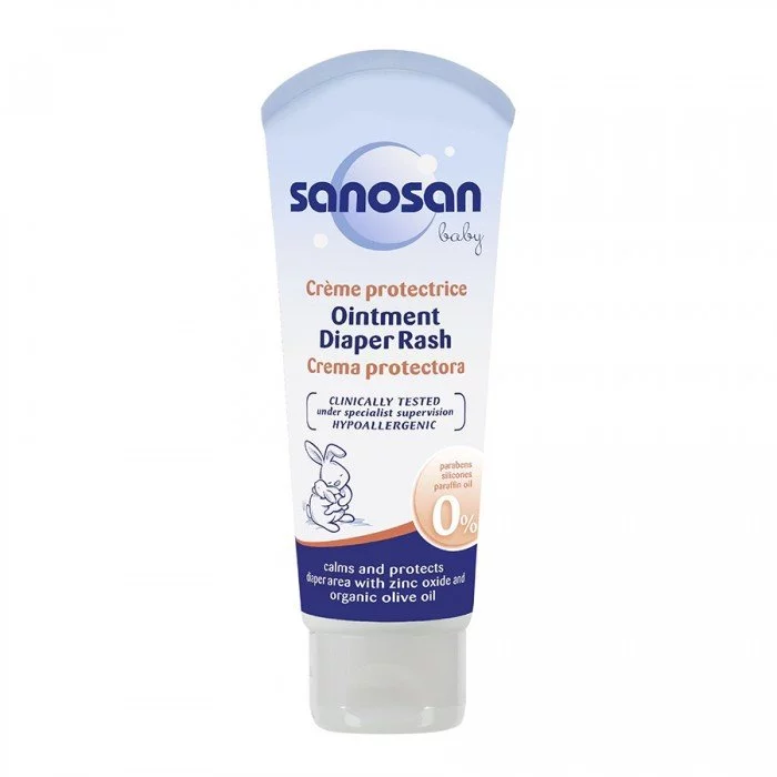 Sanosan Ointment Diaper Rash 75ml
Calms and protects diaper