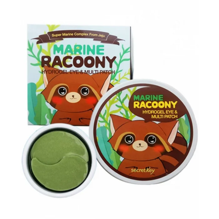 Secret Key Marine Racoony Hydrogel Eye & Multi Patch 60pcs Secret Key Marine Racoony Hydrogel Eye & Multi Patch 60pcs