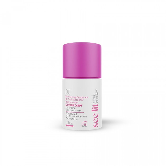 See Lit Roll On 48Hr Cotton Candy 50ml See Lit Roll On 48Hr Cotton Candy 50ml