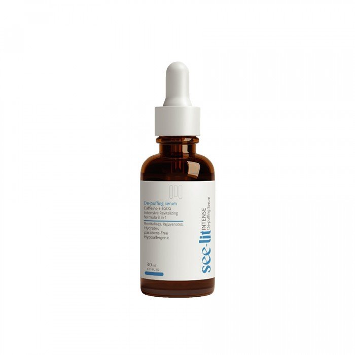 See-Lit Caffiene-EGCG Intense De-Puffing Serum 30ml See-Lit Caffiene-EGCG Intense De-Puffing Serum 30ml