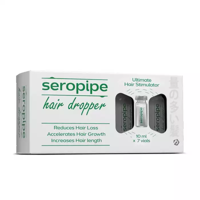 Seropipe Hair Dropper 10 ml vials
DescriptionSeropipe Hair Dropper helps prevent hair loss, improves blood circulation in the Seropipe Hair Dropper 10 ml vials
DescriptionSeropipe Hair Dropper helps prevent hair loss, improves blood circulation in the