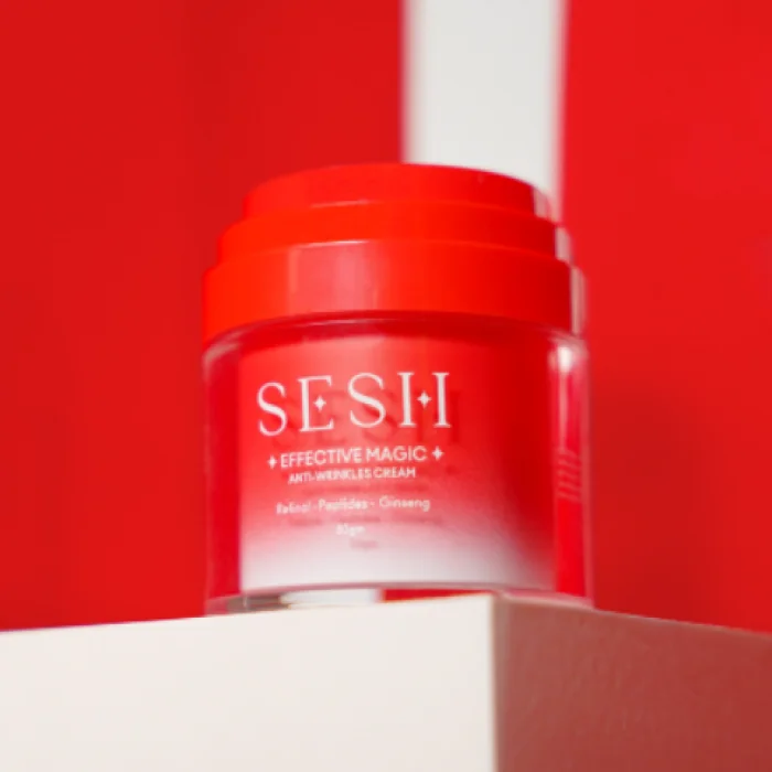 Sesh Effective Magic Anti-wrinkles Cream 50gm SESH Effective Magic Retinol Cream is a high-performance anti-aging formula crafted Sesh Effective Magic Anti-wrinkles Cream 50gm SESH Effective Magic Retinol Cream is a high-performance anti-aging formula crafted