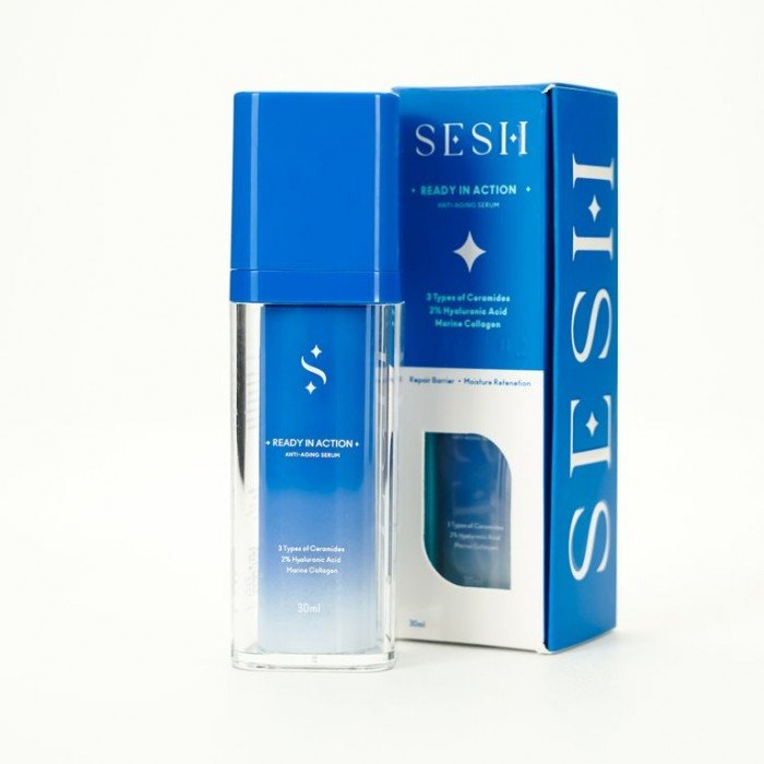 Sesh Ready In Action+ Anti-Aging Serum 30ml Sesh Ready In Action+ Anti-Aging Serum 30ml