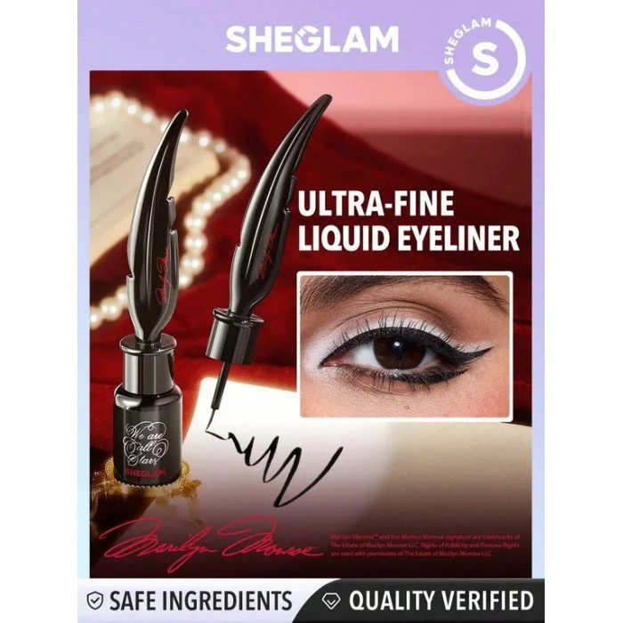 Marilyn Monroe X SHEGLAM A Poets Lover Liquid Eyeliner Marilyn Monroe X SHEGLAM A Poets Lover Liquid Eyeliner - Black | Veela
