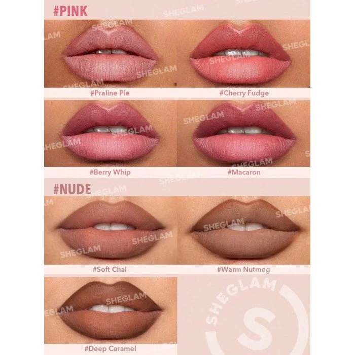 Sheglam Lip Colour & Lip Liner Duo Berry Whip
Product Description:Glam 101 Lip Liner & Lipstick DuoElevate your lip game with Sheglam Lip Colour & Lip Liner Duo Berry Whip
Product Description:Glam 101 Lip Liner & Lipstick DuoElevate your lip game with