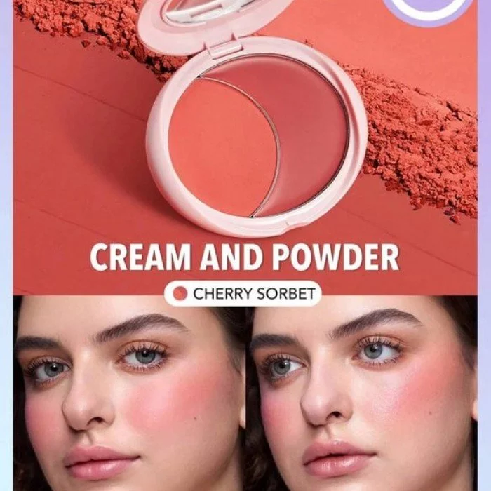 بلاشر شيجلام تشيك تو تشيك ديو بلاشر Cheek 2 Cheek من SHEGLAM: Cherry Sorbetارتقِ بلعبة